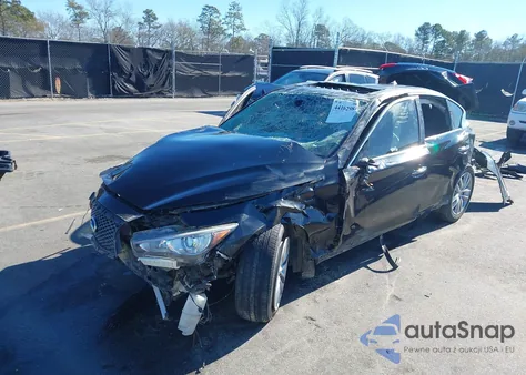 2017 Infiniti Q50 3.0T Premium from USA, damaged, VIN JN1EV7AR9HM839990